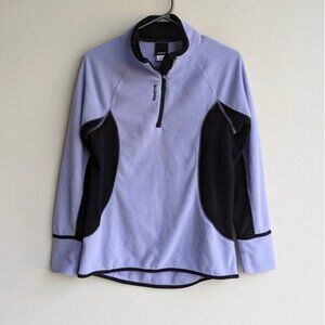 Reebok fleece 1/4 zip sweater